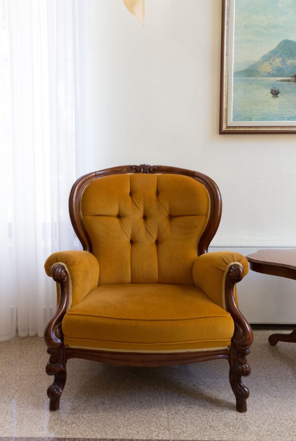 Vintage Wooden Arm Chair